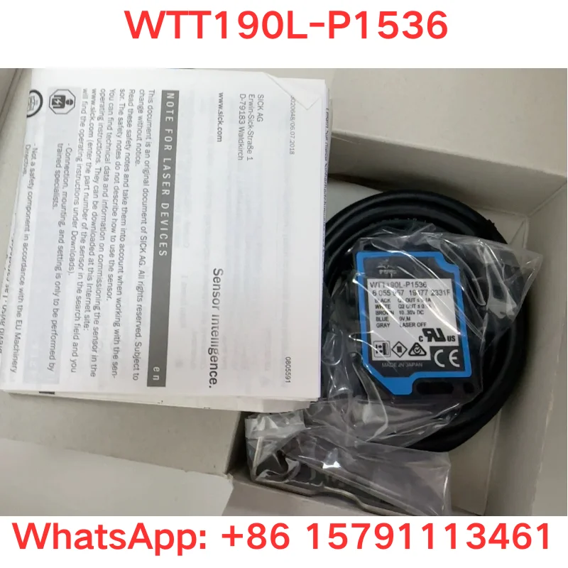 Фото Новый фотоэлектрический датчик WTT190L-P1536 для быстрой доставки №1