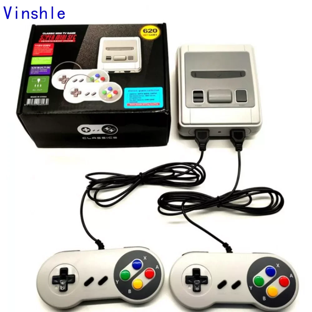 

Retro Mini Classic TV Video Game Console Built-in 621 Games Handheld Gaming Player TV AV/HDMI 8 Bit