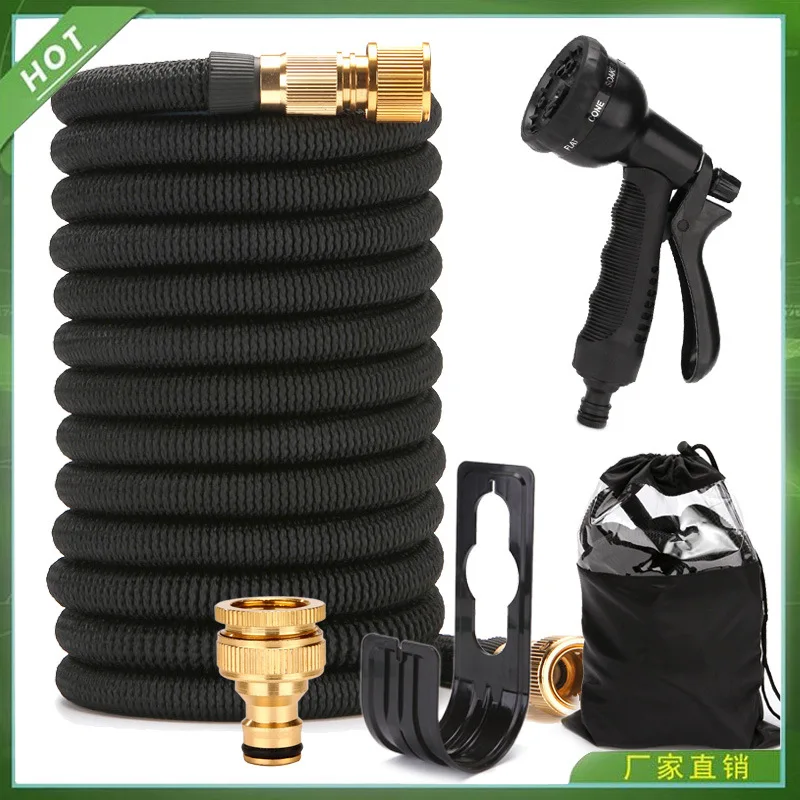 

Garden Plastic High-Pressure Car Wash Water Gun, Magic Automatic Telescopic Water Pipe, Garden Gardening Watering Water Pipe, Cr