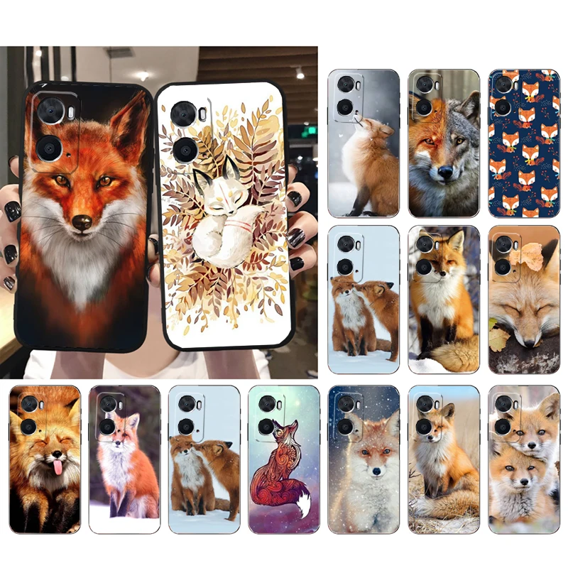 

Fox Phone Case for OPPO A96 A91 A54 A74 A94 A53S A15 A16 A17 Reno 2 2Z Reno 6 7 8 Case