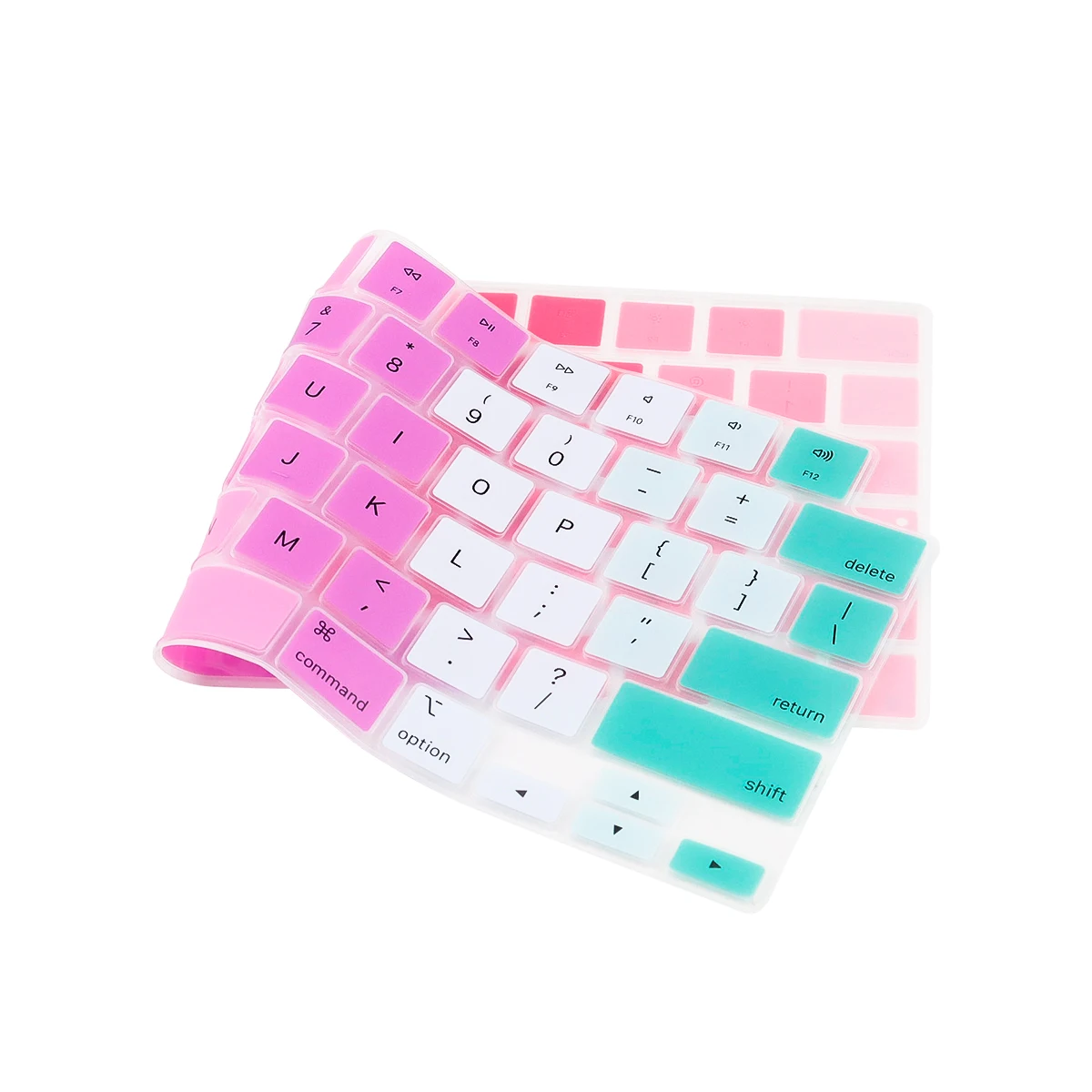 Красочная Силиконовая накладка на клавиатуру с американской раскладкой для Macbook