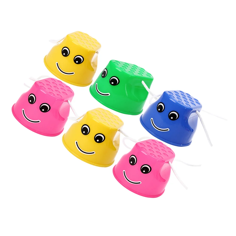 

6Pcs Plastic Balancing Stilts Kids Sports Stilts Outdoor Games Walking Stilts