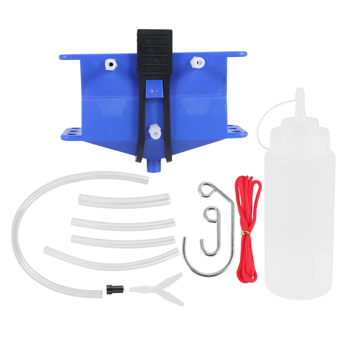 

Motorcycle Chain Cleaning Machine Kit Brush Gear Cleaner Tool for Universal Motorbike Chains Lube Device Blue