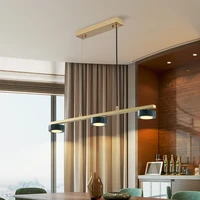 nordic marble hanging light for dining room foyer bedroom golden pendant lamp long plate suspension lighting over table