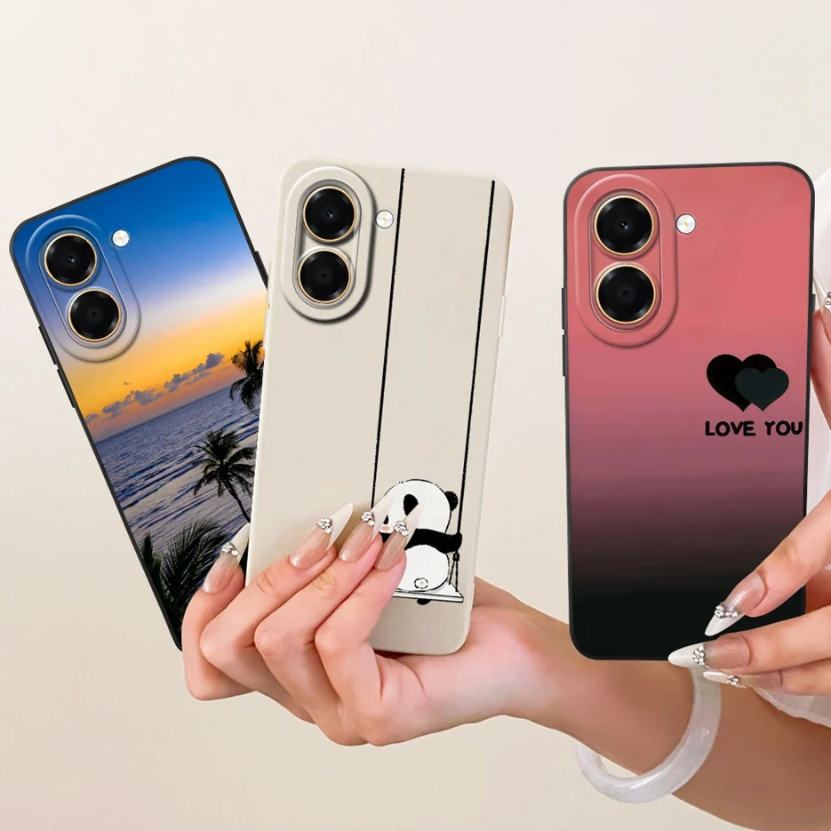 Фото Чехол для Honor X7e 4G LAB-LX1 LAB-LX3, новый роскошный чехол с цветным покрытием, мягкий TPU-чехол для Honor 600 Smart HonorX7e Plus №1