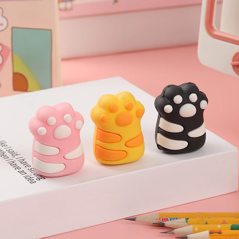 

1Pc Mini Cartoon Cat Claw Pencil Sharpeners Manual Pencil Sharpener Children Kids Cute Stationery Student School Supplies