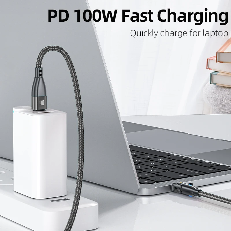 Кабель USB C-USB C 100 Вт Type 60 кабель для быстрой зарядки MacBook Pro 2020 iPad Air 4 Samsung Galaxy |