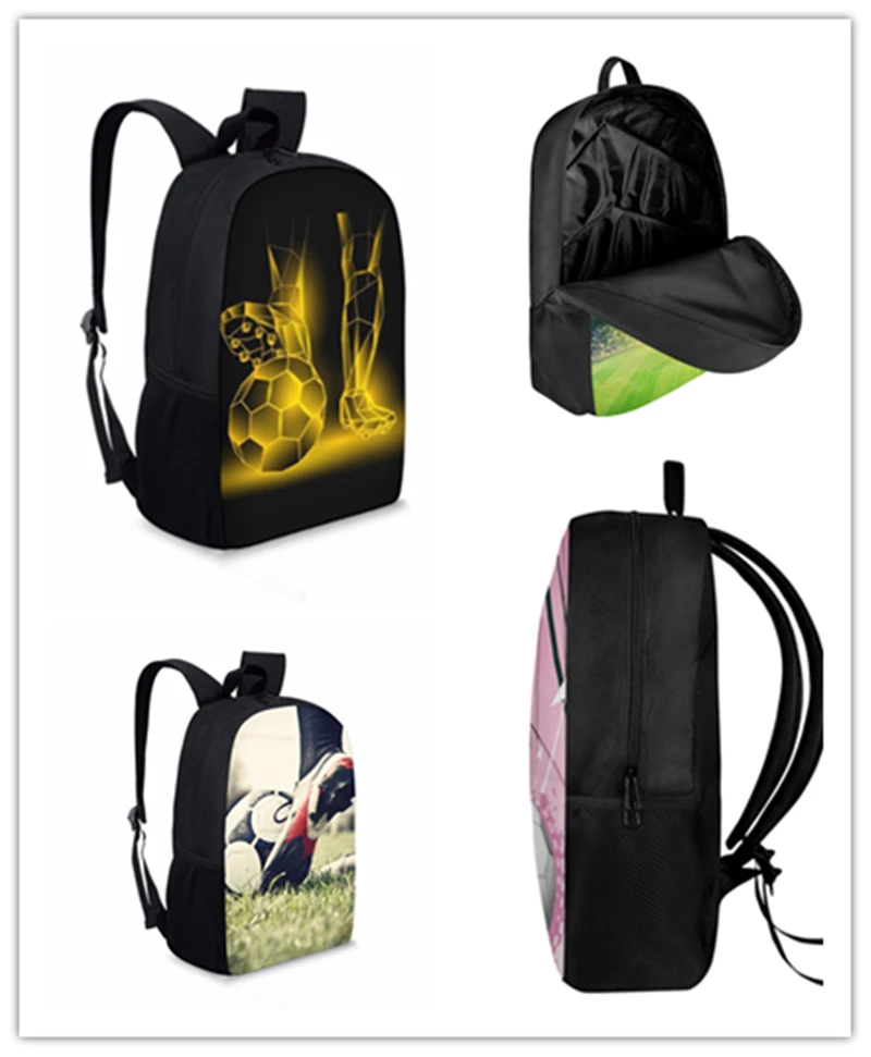 Football Youth Backpack Children's Print fashion Boys Girls Large-Capacity School Bags Children bag Boy Bookbag