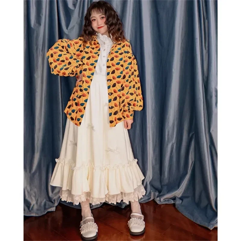 Юбка плиссированная бархатная с завышенной талией и кружевным подолом