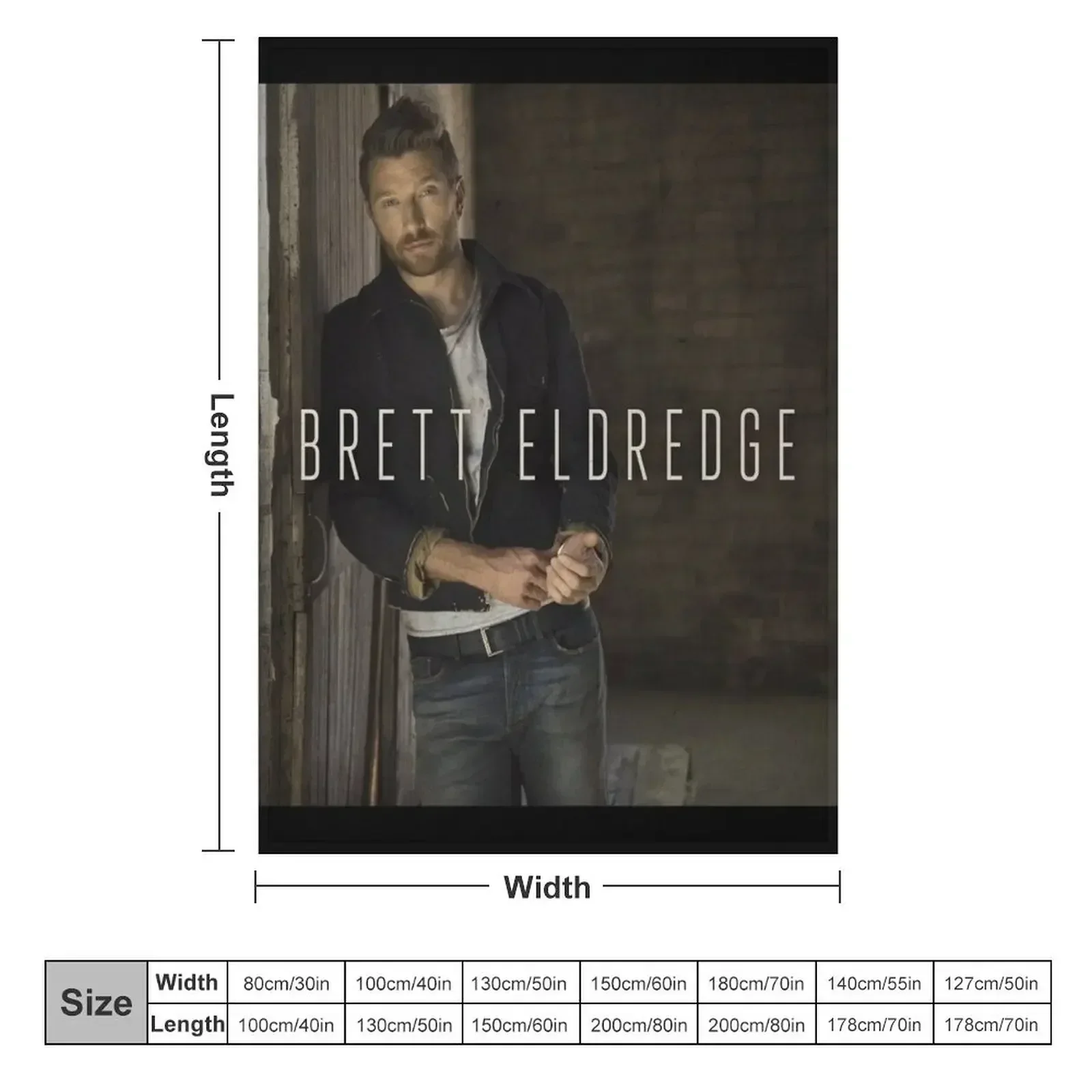 Одеяло Brett eldredge 1 одеяла для детского спального мешка