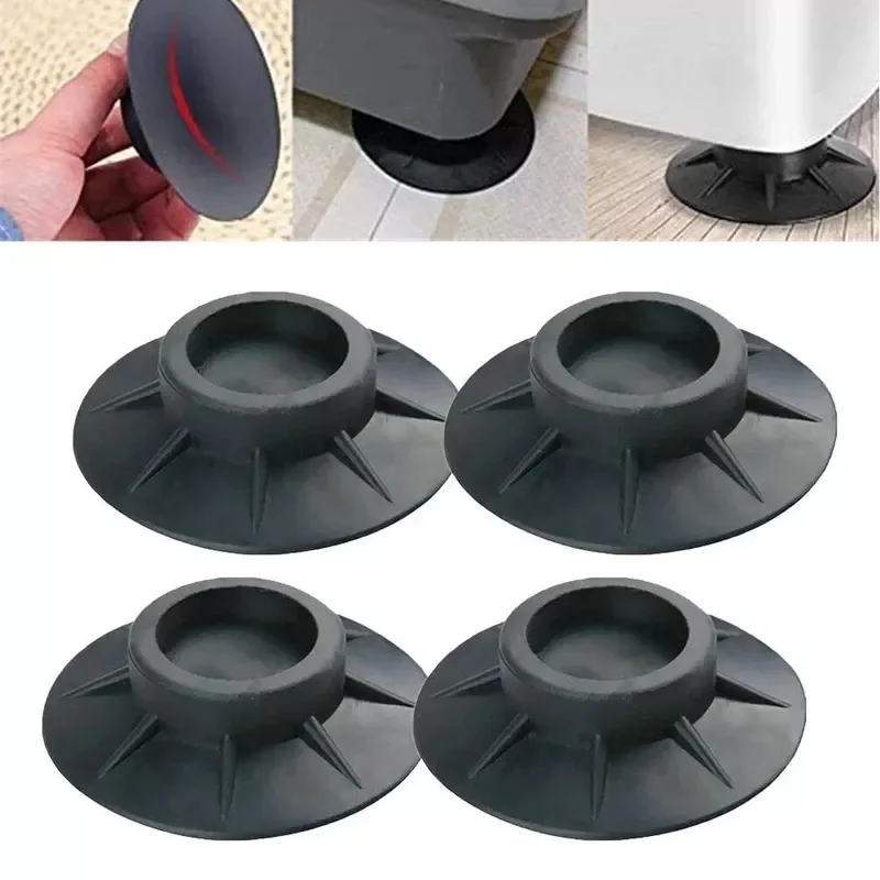 

Anti-Vibration Washing Machine Pad Non-Slip Mats Universal Fixed Rubber Feet Noise-Reducing Refrigerator Feet Fixed Pads