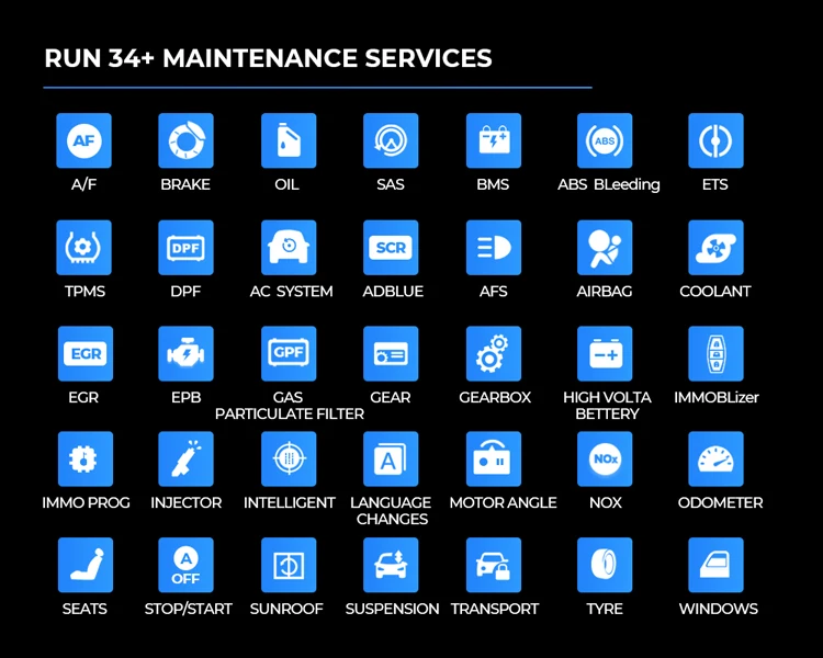 TOPDON Phoenix Smart Все универсальный 24 В грузовик диагностический станок 12 и