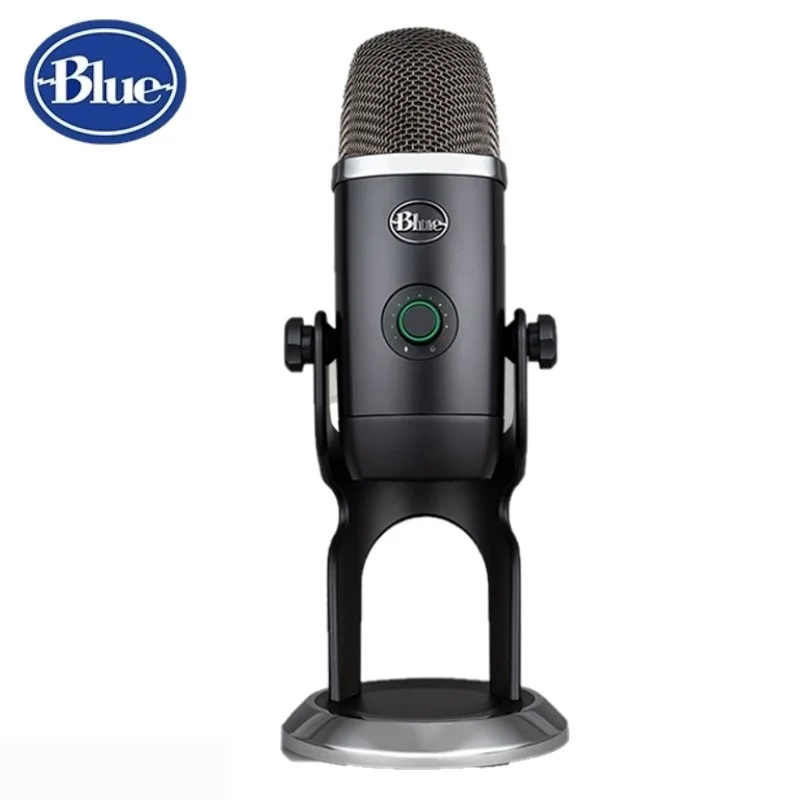 Конденсаторный микрофон Blue Yeti X для записи и трансляции в реальном времени с