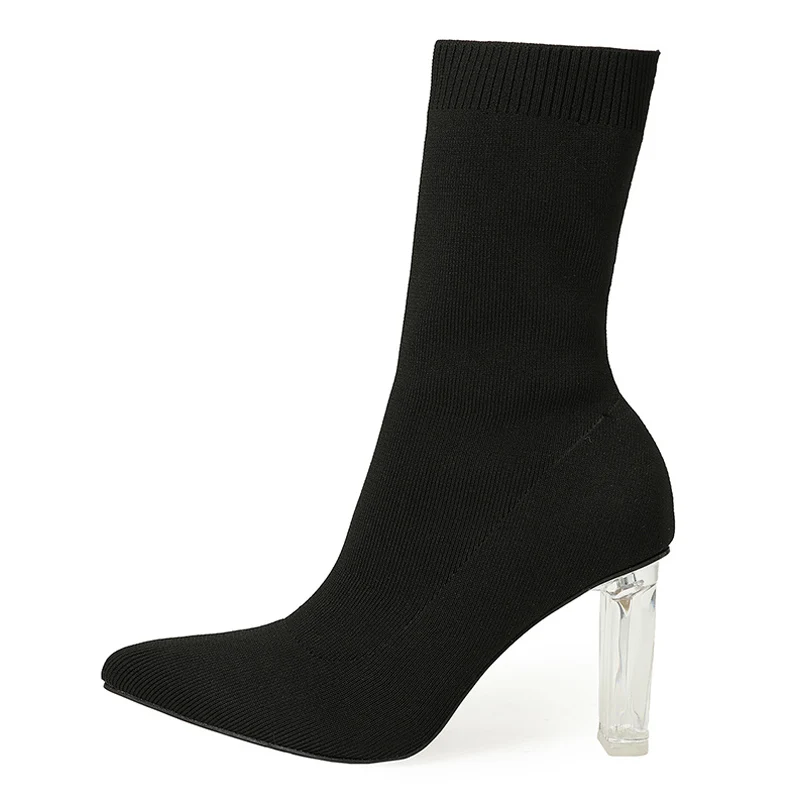 

Туфли-лодочки женские на прозрачном каблуке, размеры 36-41