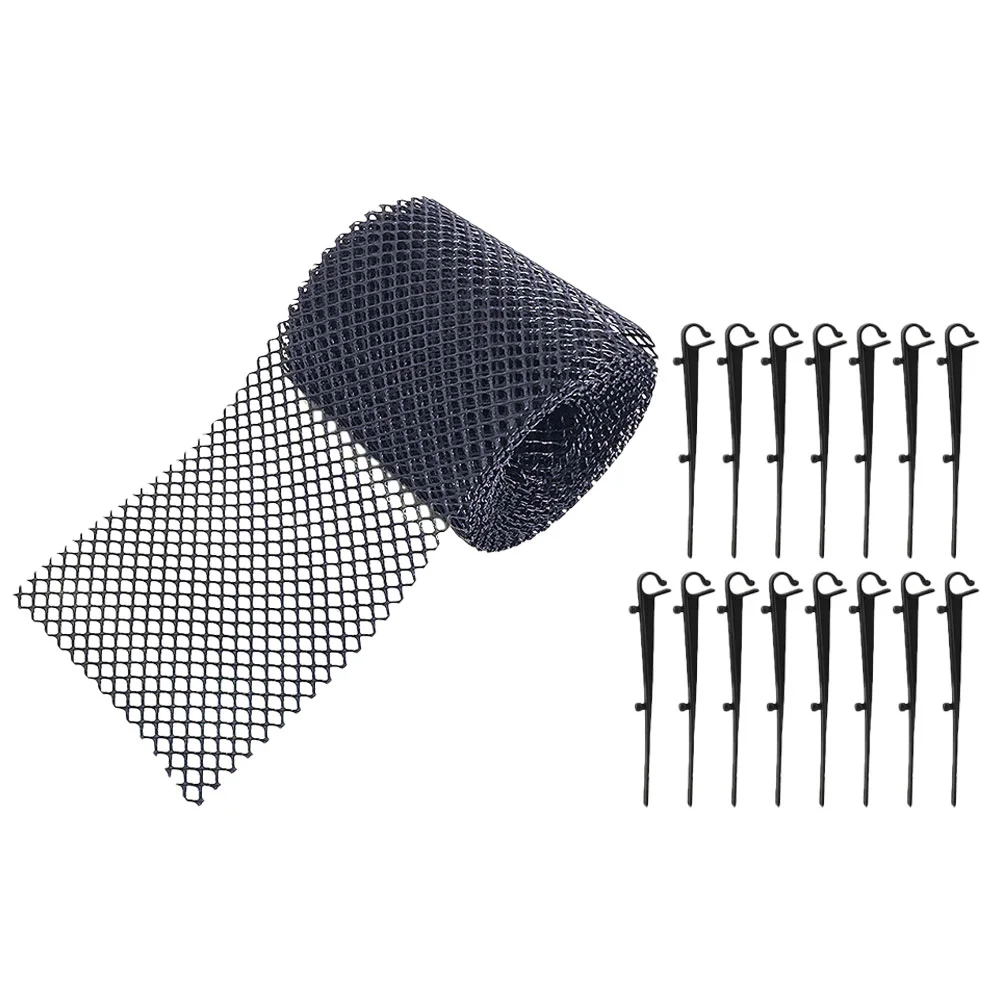 

Gutter Leaf Guard Mesh Screen Filter Guards Protection Cover Roll Strainblack Diydownsport Strainer Rain Gutters Covers Anti