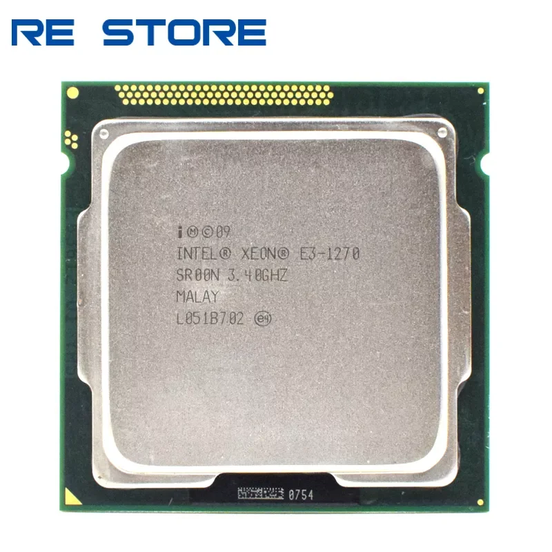 

Intel Xeon E3 1270 3.4GHz LGA 1155 8MB Quad Core CPU Processor SR00N