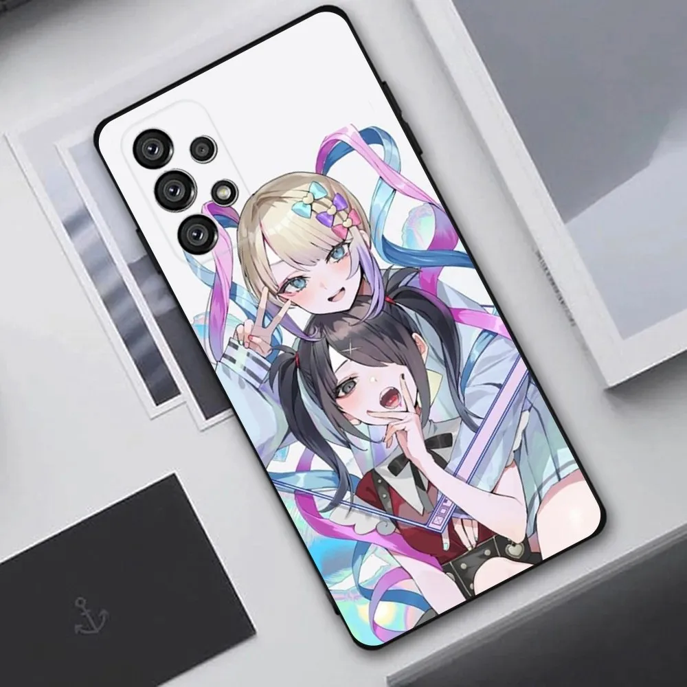 Чехол для телефона Game N-Needy Girl Overdose Samsung Galaxy A20 A21s A22 A31 A32 A52 A53 A72 73 A80 A91 Мягкий черный