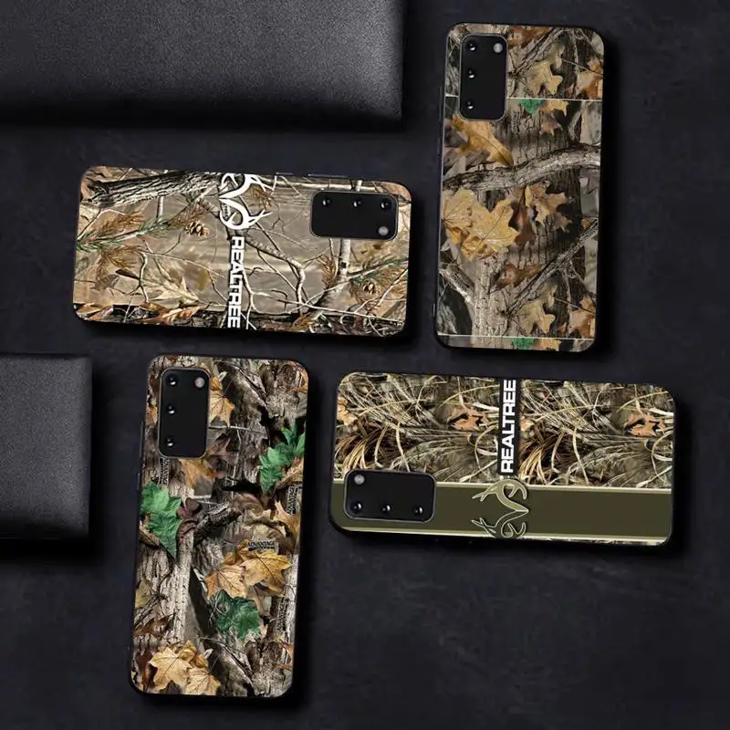 

Realtree Real Tree Camo Phone Case for Samsung S10 21 20 9 8 plus lite S20 UlTRA 7edge