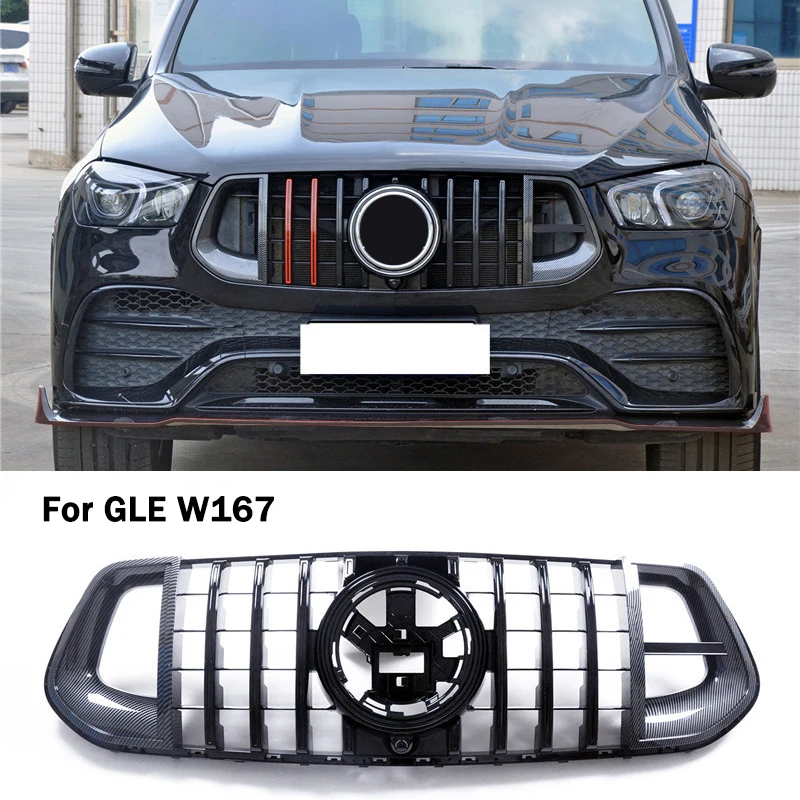 

Front Grille Grill Bumper Engine Cooling Grid Car Parts For Brabus For Mercedes Benz GLE V167 W167 C167 GLE350 GLE450 2020-2023