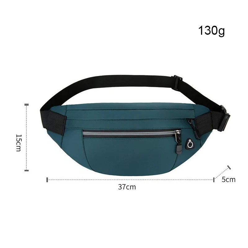 2023 Stock Fanny Pack Custom Logo Printed Men Women Nylon Passport Cover National Buckle Strap Waist Bag Sling Chest Bag