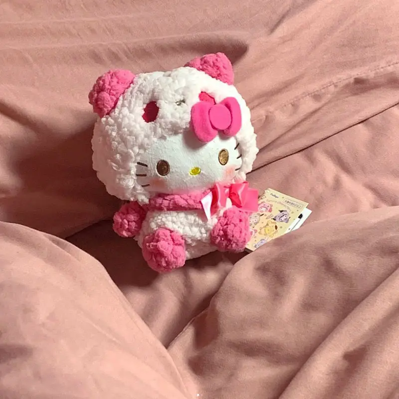 

Sanrio, Hello Kitty Jam прекрасная красивая розовая плюшевая кукла кот кулон модный универсальный изысканный подарок для мальчиков и девочек