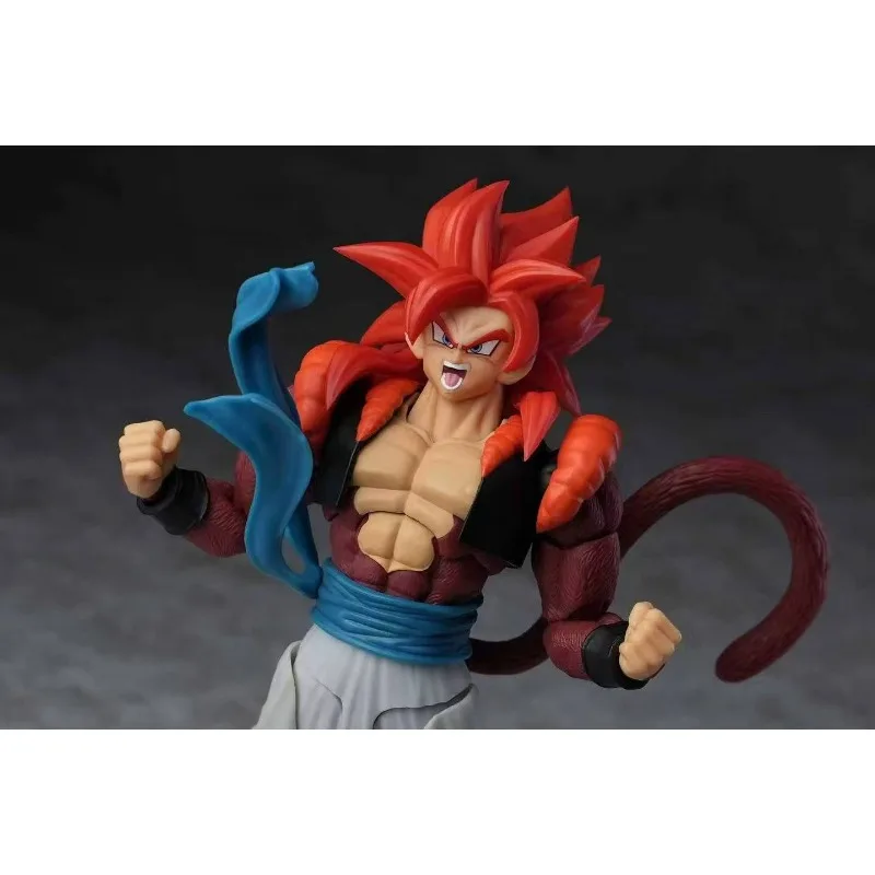 Фото Коллекционная фигурка Kamione Tonsenarttoys Dragon Ball SHF Gogeta SSJ4: Аниме-модель для коллекционирования №4