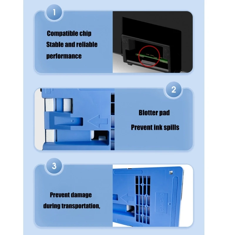 Замена резервуаров для отработанных чернил MC-10 iPF650 iPF655 iPF670 iPF680 iPF685 iPF750 Прямая