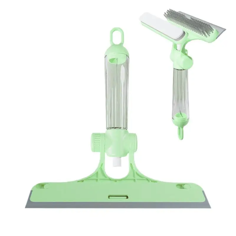 

Скребок для мытья окон с помощью самополива, скребок для варочной панели 4 в 1, инструмент для очистки окон, скребок для пола