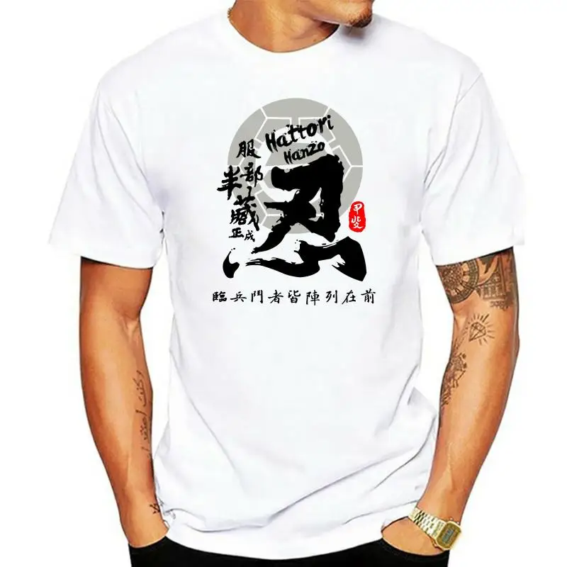 Хатдори Ханзо мужские футболки крутая повседневная одежда модная самурайская