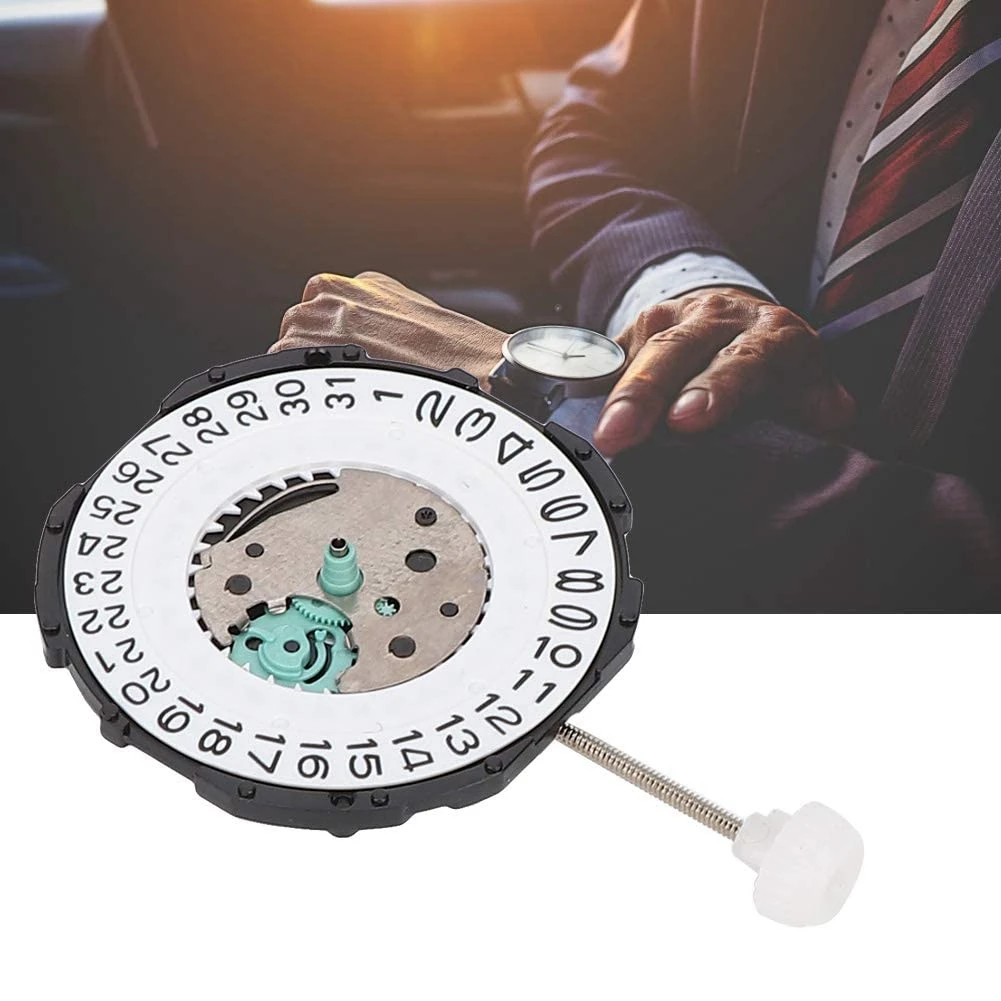 Механизм часов механизм с тремя стрелками кварцевый SL28 для аксессуаров ремонта