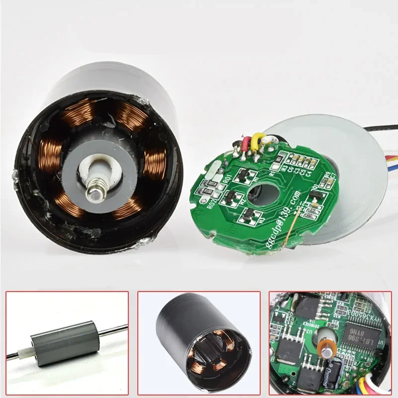 Бесщеточный двигатель постоянного тока Bldc 3650 12 В 24 высокоскоростной с приводом