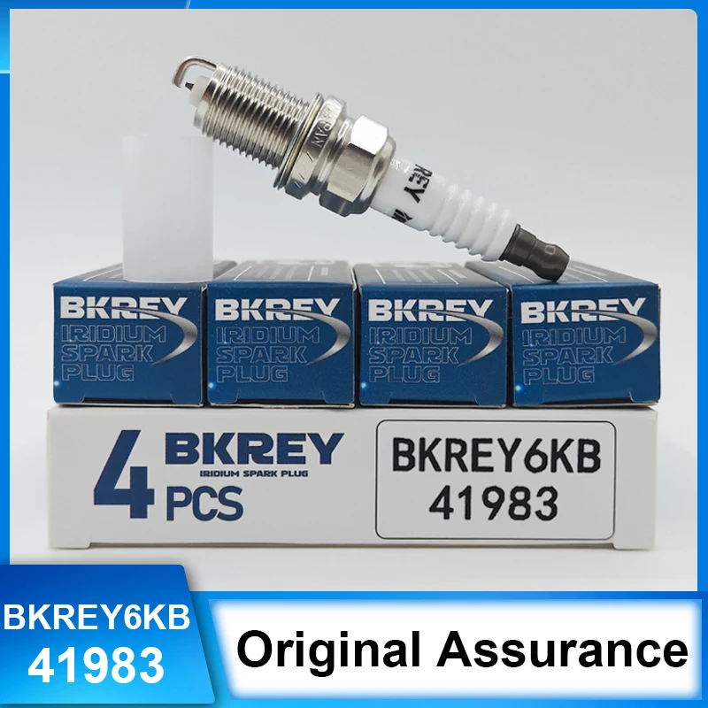 4/20 шт. BKR6EKB-11 4198 Иридиевая свеча зажигания для Fiat Brava 1.4L 1.6L Bravo 2.0L Coupe 1.8L Doblo Marea Lancia