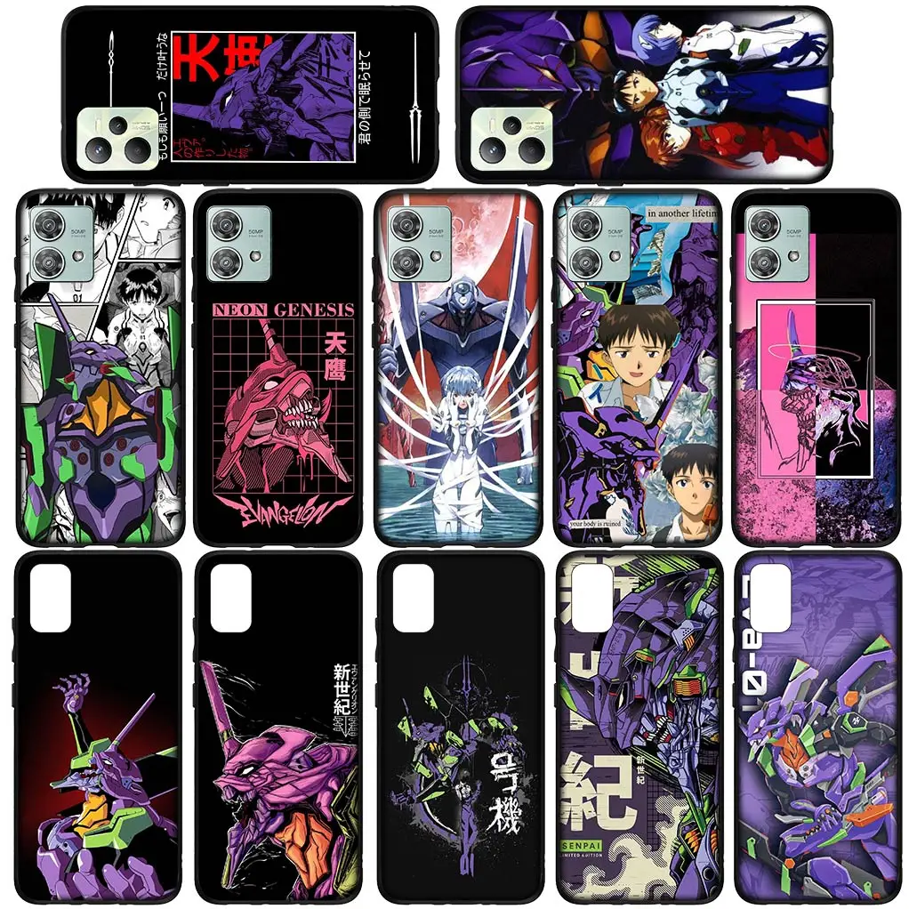 Чехол N-Neons G-Genesis E-Evangelions EVAs для Samsung Galaxy S24 S23 Fe Ultra Plus A05 A55 A35 A24 A25 A15 M55 чехол телефона