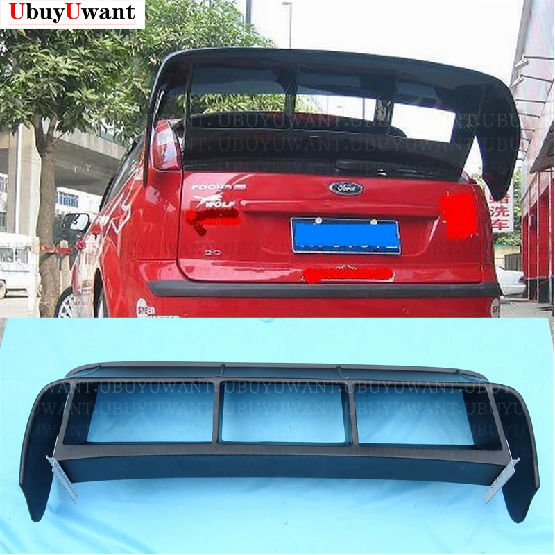 

Подходит для Ford Focus WRC стиль автомобильный спойлер 2005-2007 модифицированный FRP волокно заднее крыло заднего багажника