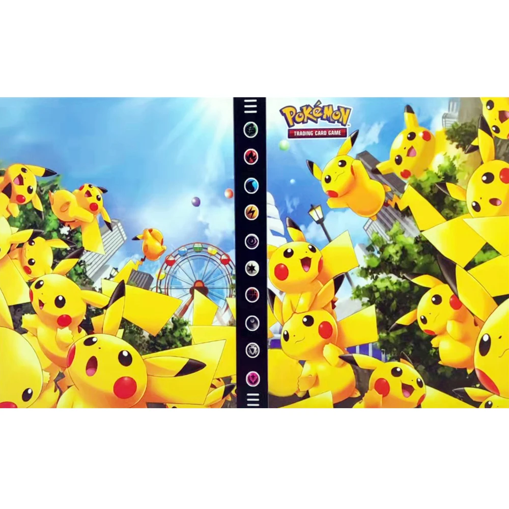 

Anime 240 Piece Pokemon Cards Kawaii Album Book Game Collection Card Holder Hobby VMAX File Loading List Kids Toy Gift Christmas
