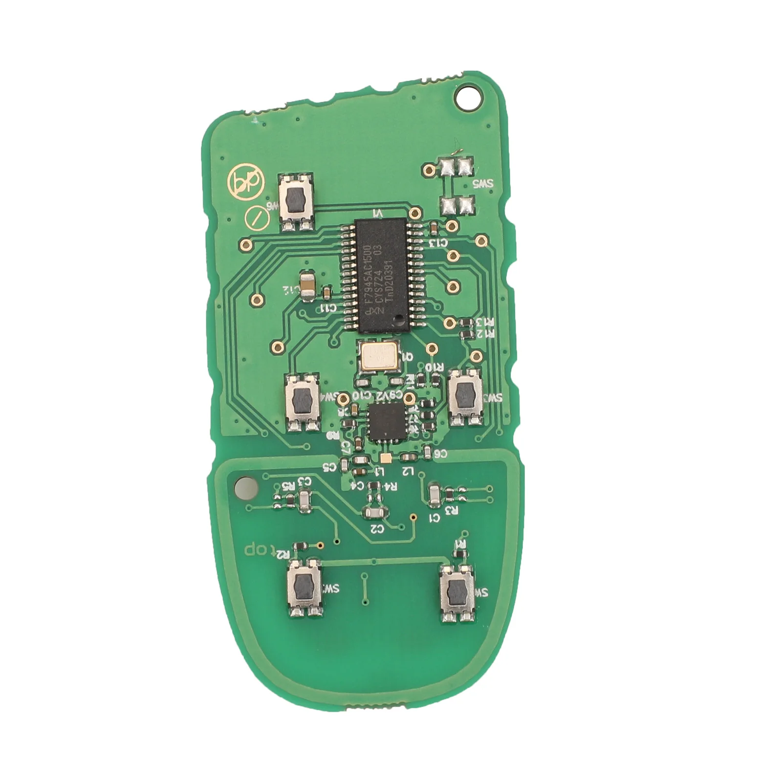 

Jingyuqin 2/3/4/5 кнопочный интеллектуальный дистанционный ключ M3N 40821302 Брелок 433 МГц для Jeep Grand Cherokee 2013-2020 ID46 pcf7945 7953 автомобильный брелок