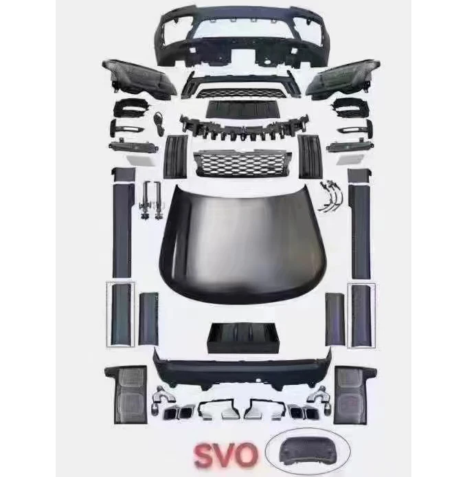 Модификация режима Range Rover новая модель Neues SVO Body Kit 2002-2012 улучшенный материал на