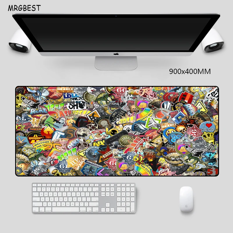 

MRGBEST Mouse Pad Extend Large Gaming Group Photo Soft Nature Rubber Mice Mats Computer PC Laptop Mouse Pad for Desktop Game Pad