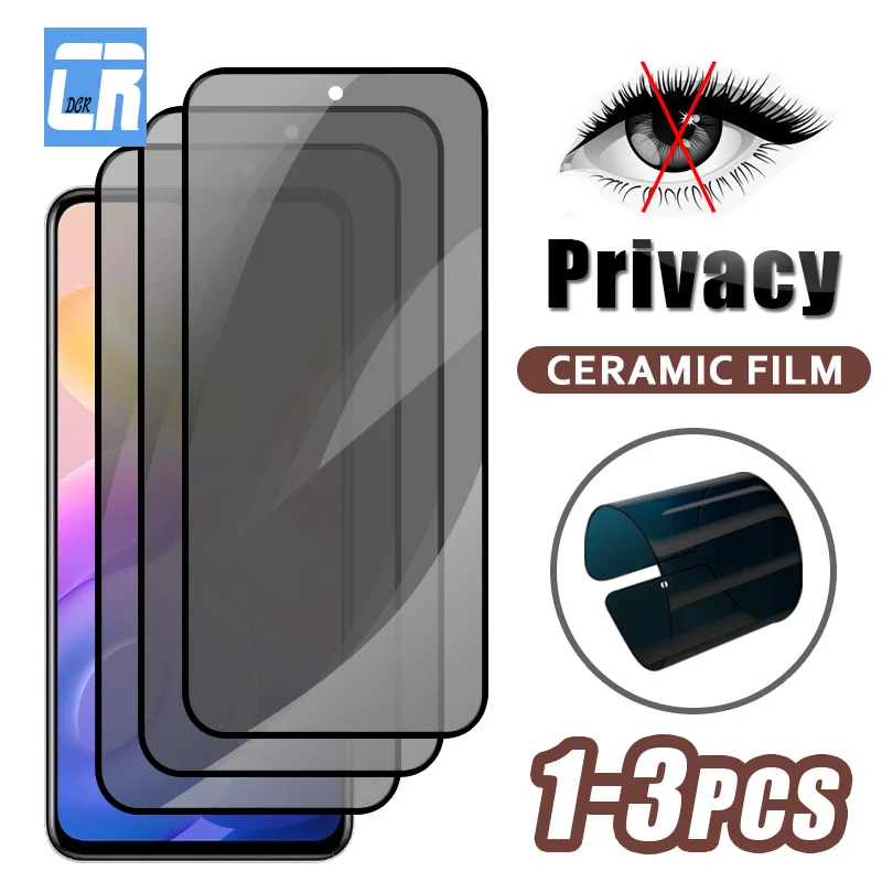 Защитная керамическая пленка для Vivo Y35 Y33S Y11 Y02 Y56 Y100 Y55 Y32 Y74 Y76 Y77 Y52 Y73 Y75 Y53 Y30 Y31 Y50 Y51 Y70