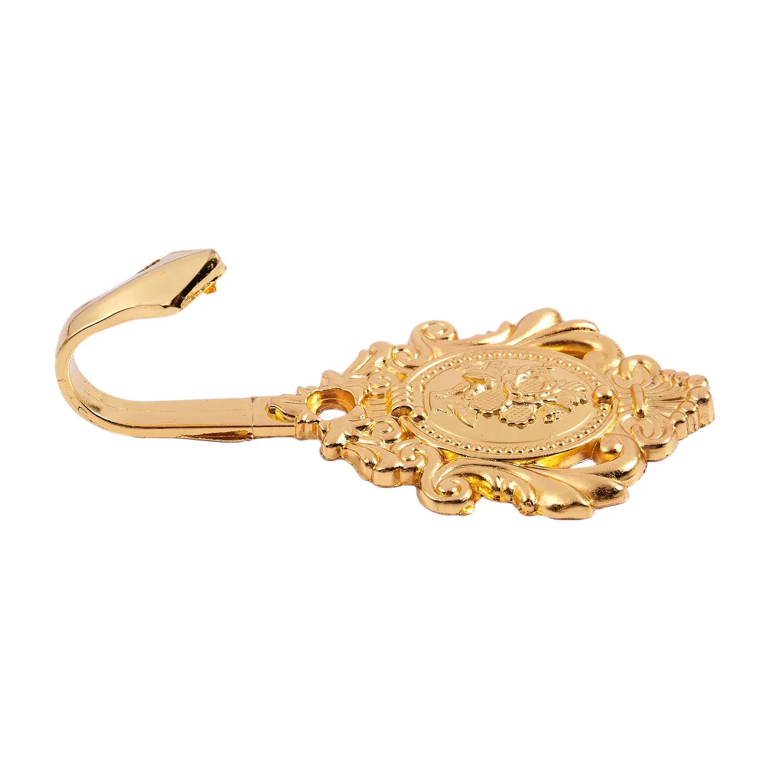 2 шт. золотистые застежки-крючки для штор