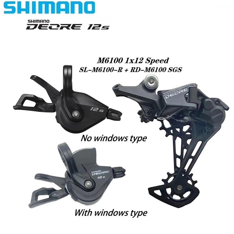 

SHIMANO DEORE Bike M6100 12S Groupset SL M6100 SHIFT LEVER RD M6100 SGS REAR DERAILLEUR 12 Speed 12V SHIFTER SWTICH M7100 M8100