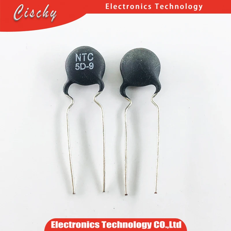 100 шт./лот Термистор резистор 5D-9 NTC5D-9 DIP ntc 5D9 5 мм