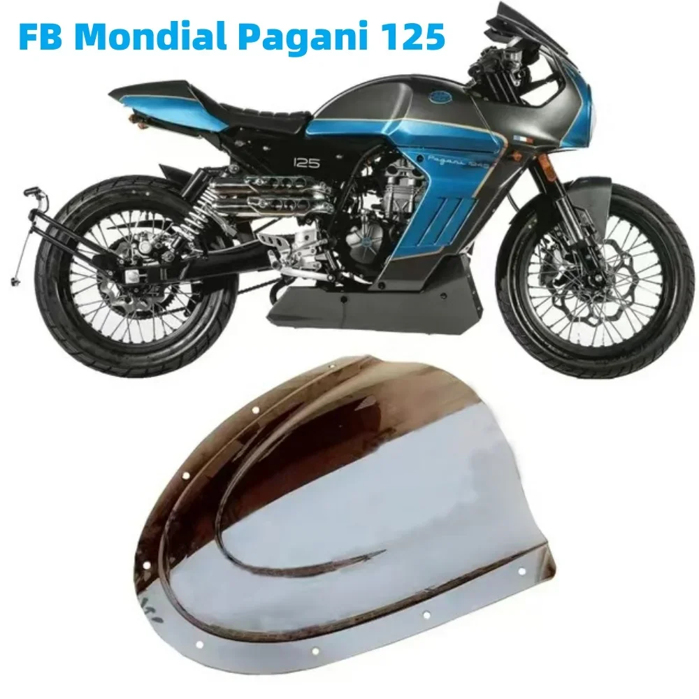 Подходит для FB Mondial Pagani 125 лобовое стекло дефлектор ветра