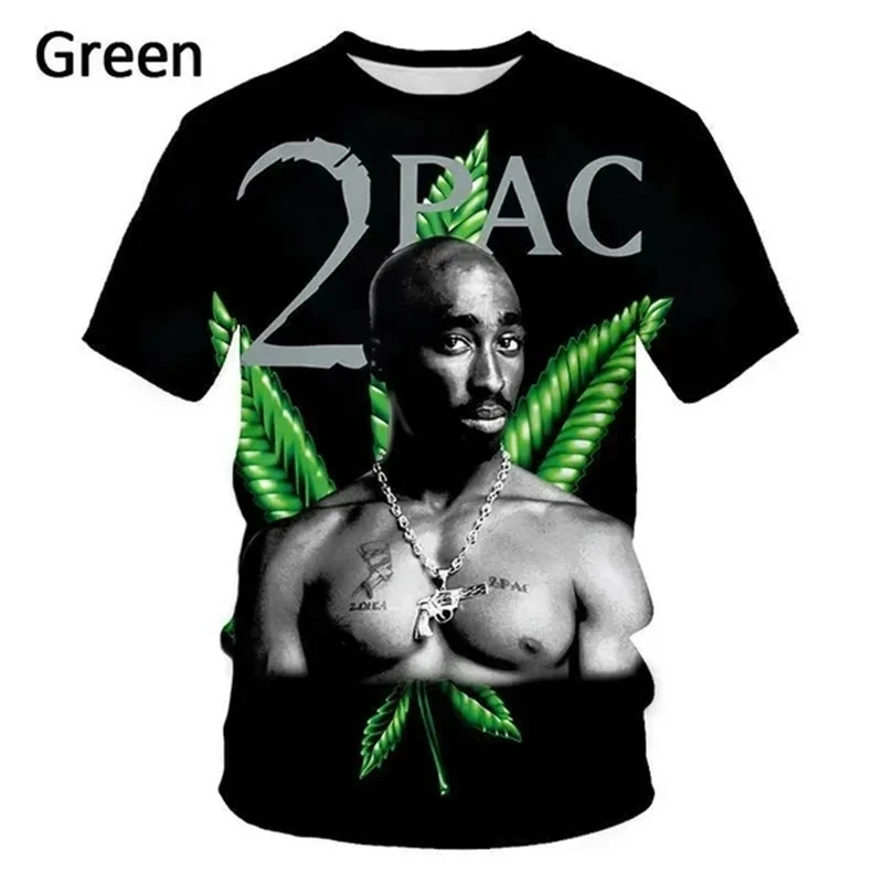 Футболка мужская с 3D-принтом круглым вырезом и