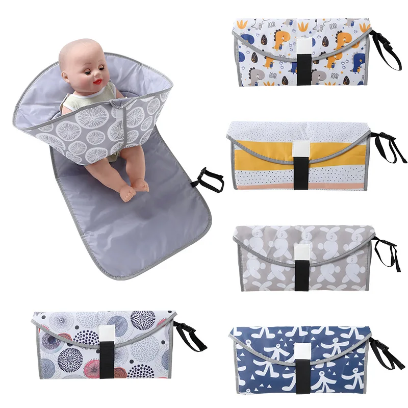 

Baby Portable Diaper Pad Washable Newborn Changing Mat Waterproof Mattress Travel Pad Diaper Cover Pad Infant Nappy Mom Bag