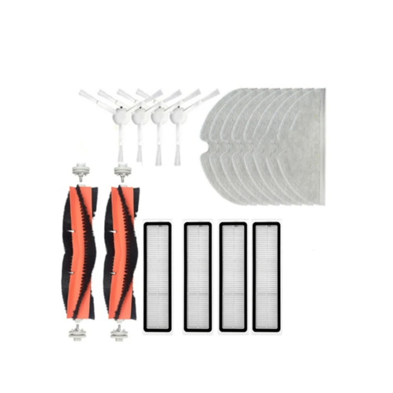 

Для Dreame Bot L10 Pro Запчасти для роботизированного пылесоса Kits Съемная основная щетка боковые фильтры тряпка