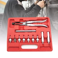 11pcs valve oil seal plier cylinder head valve spring compressor kit stem seal installer remover plier tool car repair tool 2020
