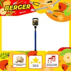 Адаптер универсальный 2в1 для торцевых головок 12 и бит 14 с вращ. гильзой 200 мм Berger BG2190