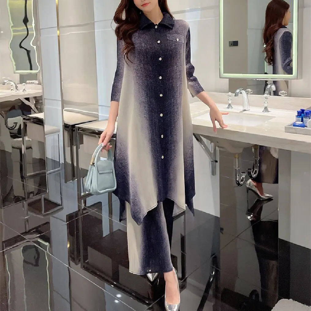 Женский джинсовый костюм с перекрестными краями комплект из двух предметов