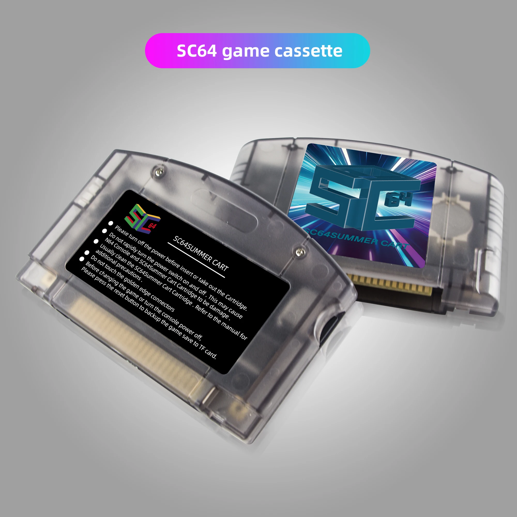 REMANK SC64Summer Cart 5000 в 1 SC64 Картридж Ретро для игр N64 Бесплатная карта 32 ГБ TF Аксессуары